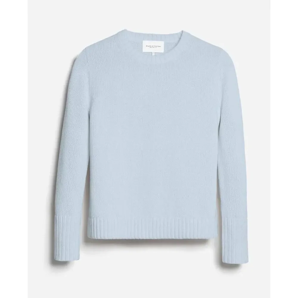 State of Cotton NYC Addison Sweater Sky Blue Size M NWOT w/dust bag